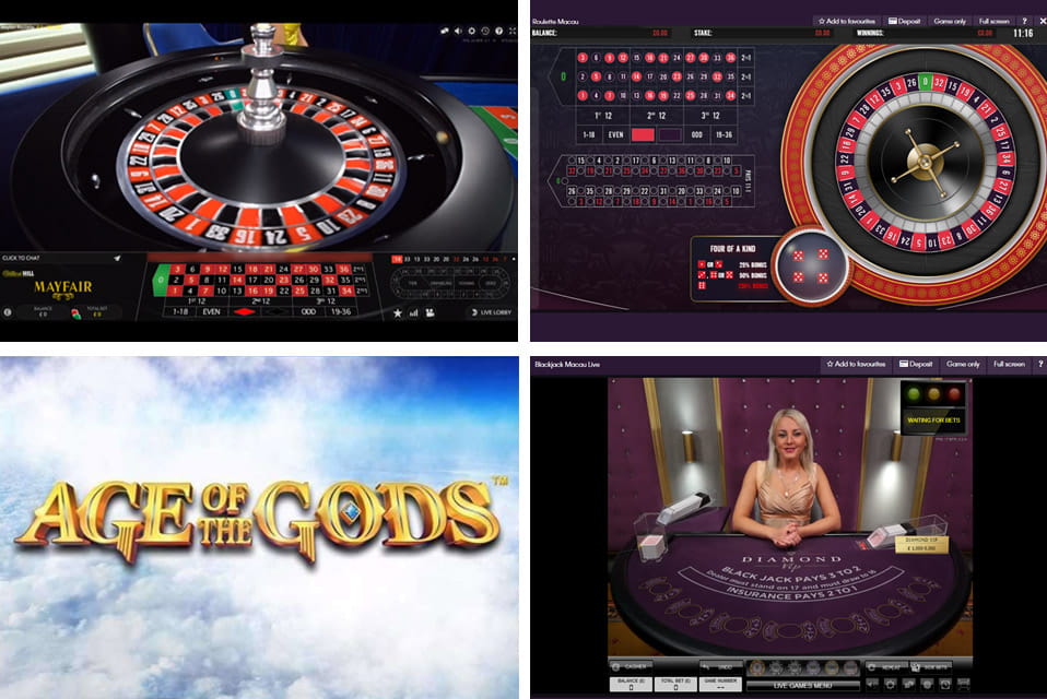 Games by Different Software Providers at William Hill
